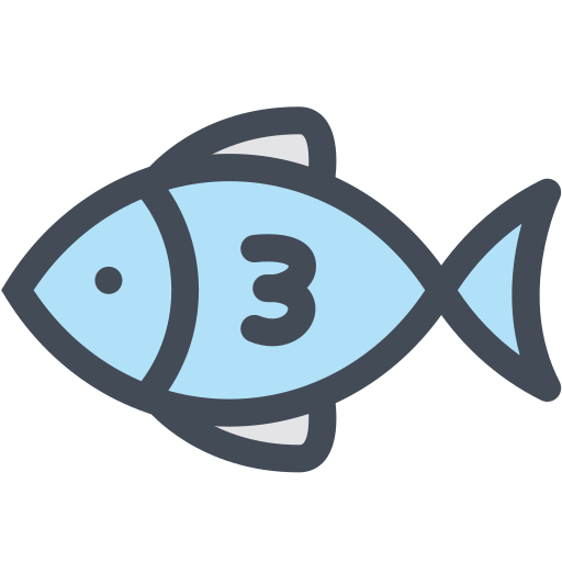 Fish, fishing, food, sea, sea creature icon